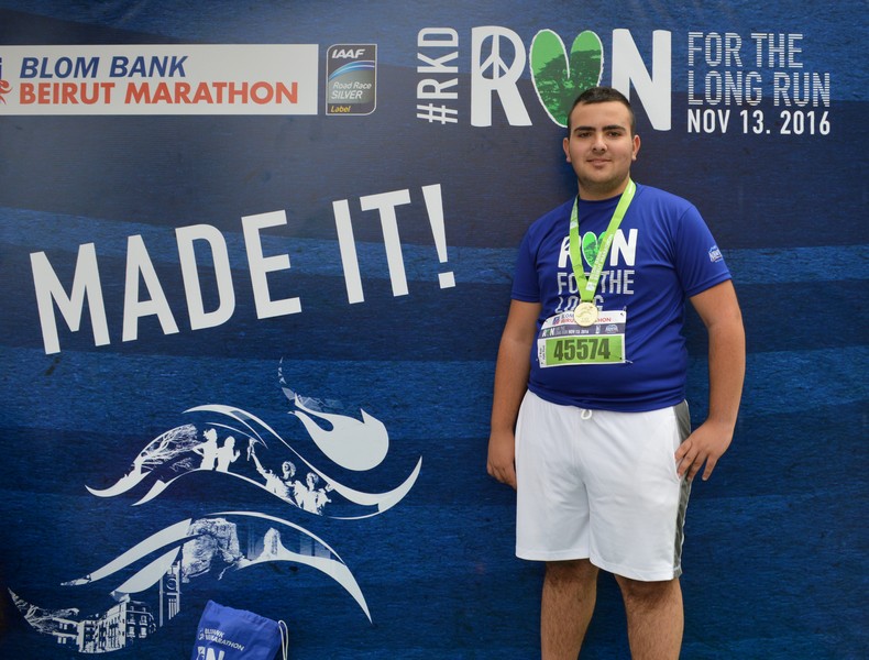 BLOM BANK Photobooth at the BLOM BANK Beirut Marathon